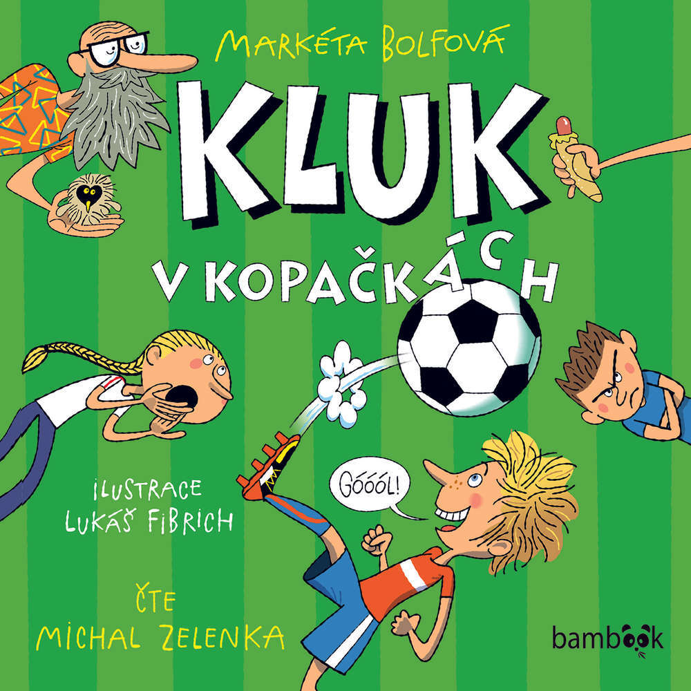 Kluk v kopačkách